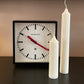 Short Ribbed Pillar Candle - Slim