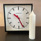Short Ribbed Pillar Candle - Slim